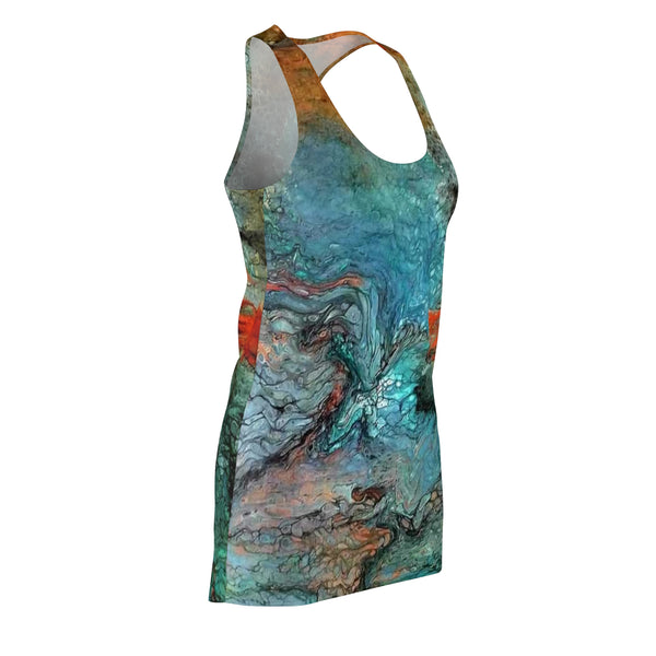 Women's Cut & Sew Racerback Dress (AOP)