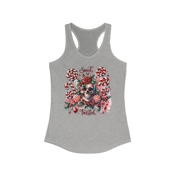 Tank Top for Women - Sweet but Twisted Holiday Season Graphic Tee