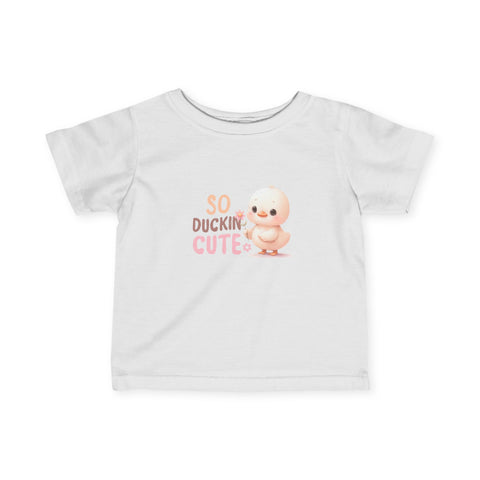 Infant Fine Jersey Tee - SO DUCKIN CUTE!