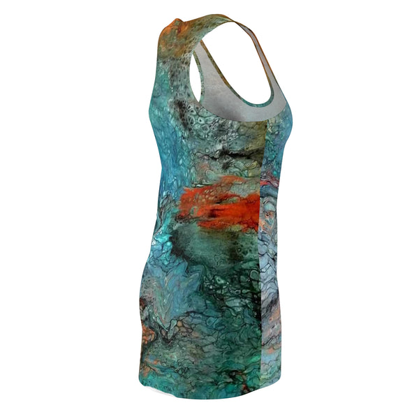 Women's Cut & Sew Racerback Dress (AOP)