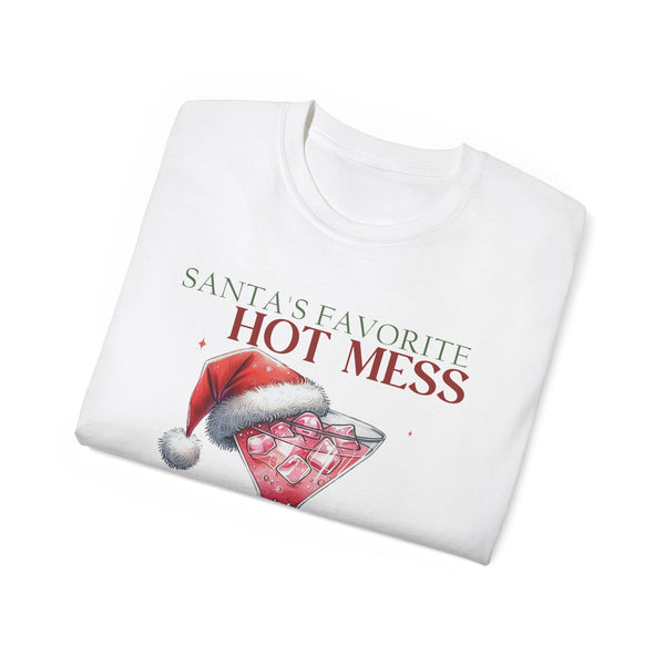 Santa's Favorite Hot Mess! Unisex Ultra Cotton Tee