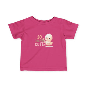 Infant Fine Jersey Tee - SO DUCKIN CUTE!