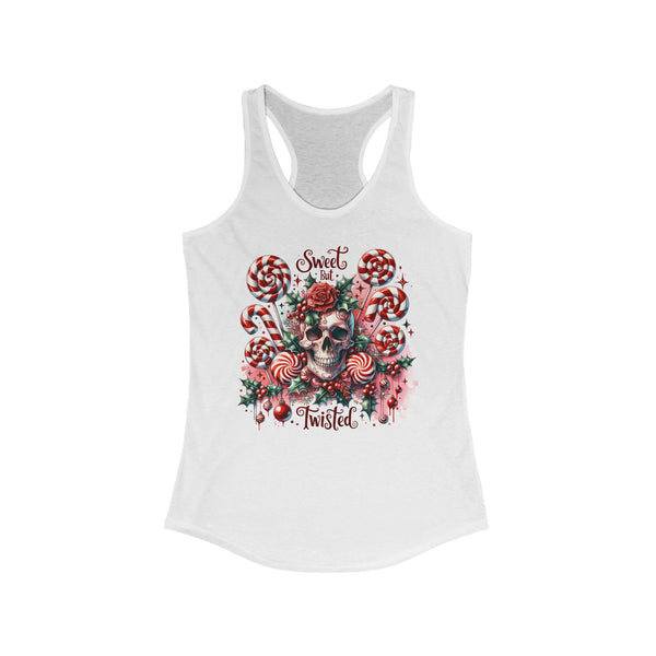 Tank Top for Women - Sweet but Twisted Holiday Season Graphic Tee