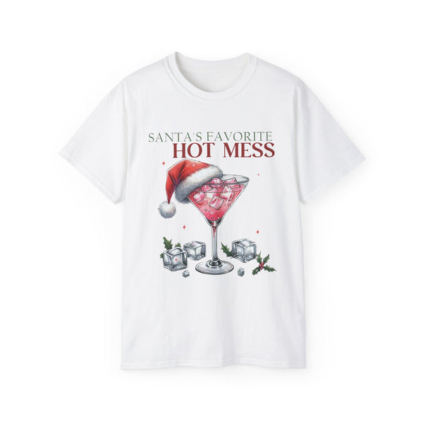 Santa's Favorite Hot Mess! Unisex Ultra Cotton Tee